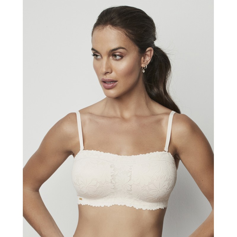 Sujetador Bandeau Sin Tirantes Comfortwear SELMARK One Lace 